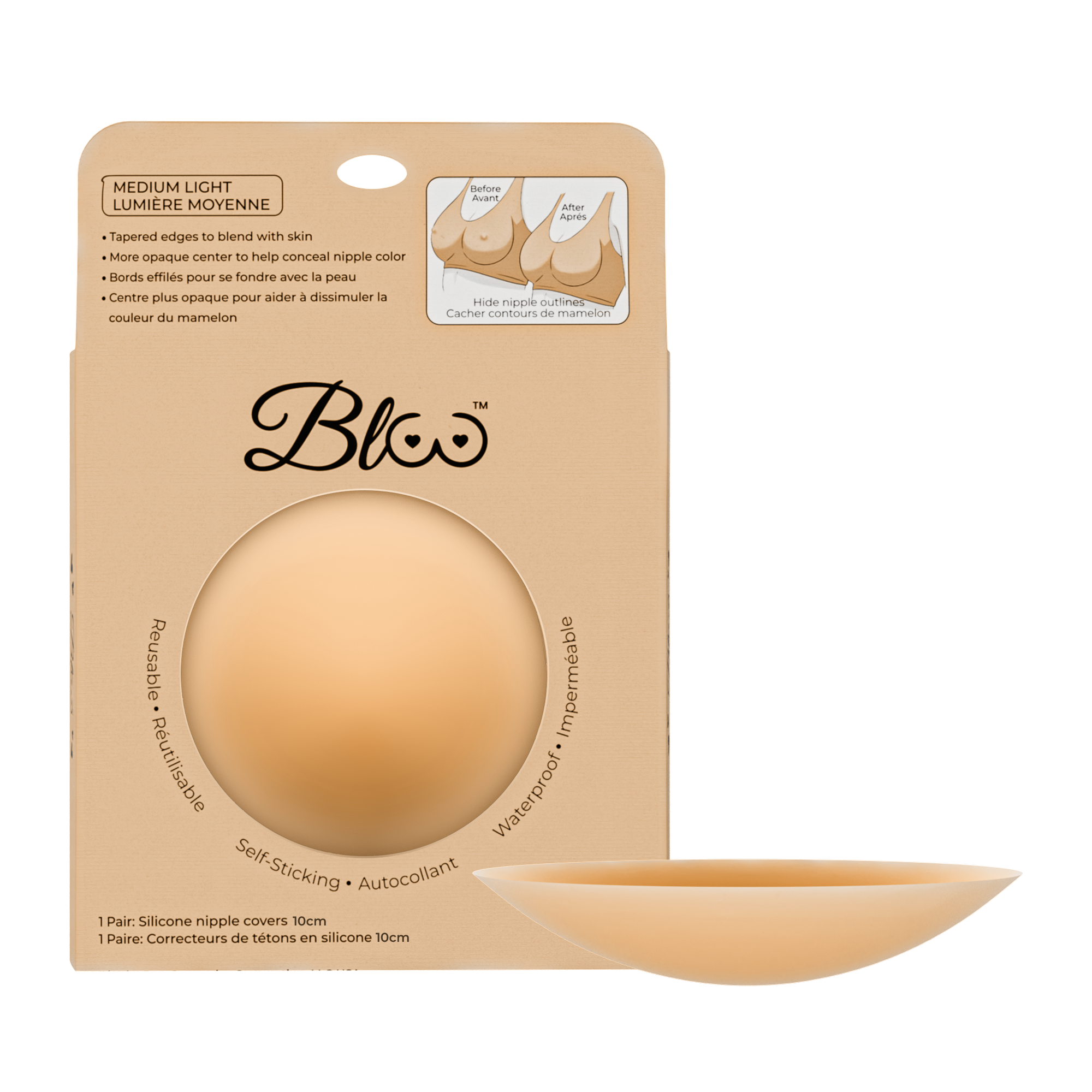 Silicone Nipple Covers | Premium Semi-transparent