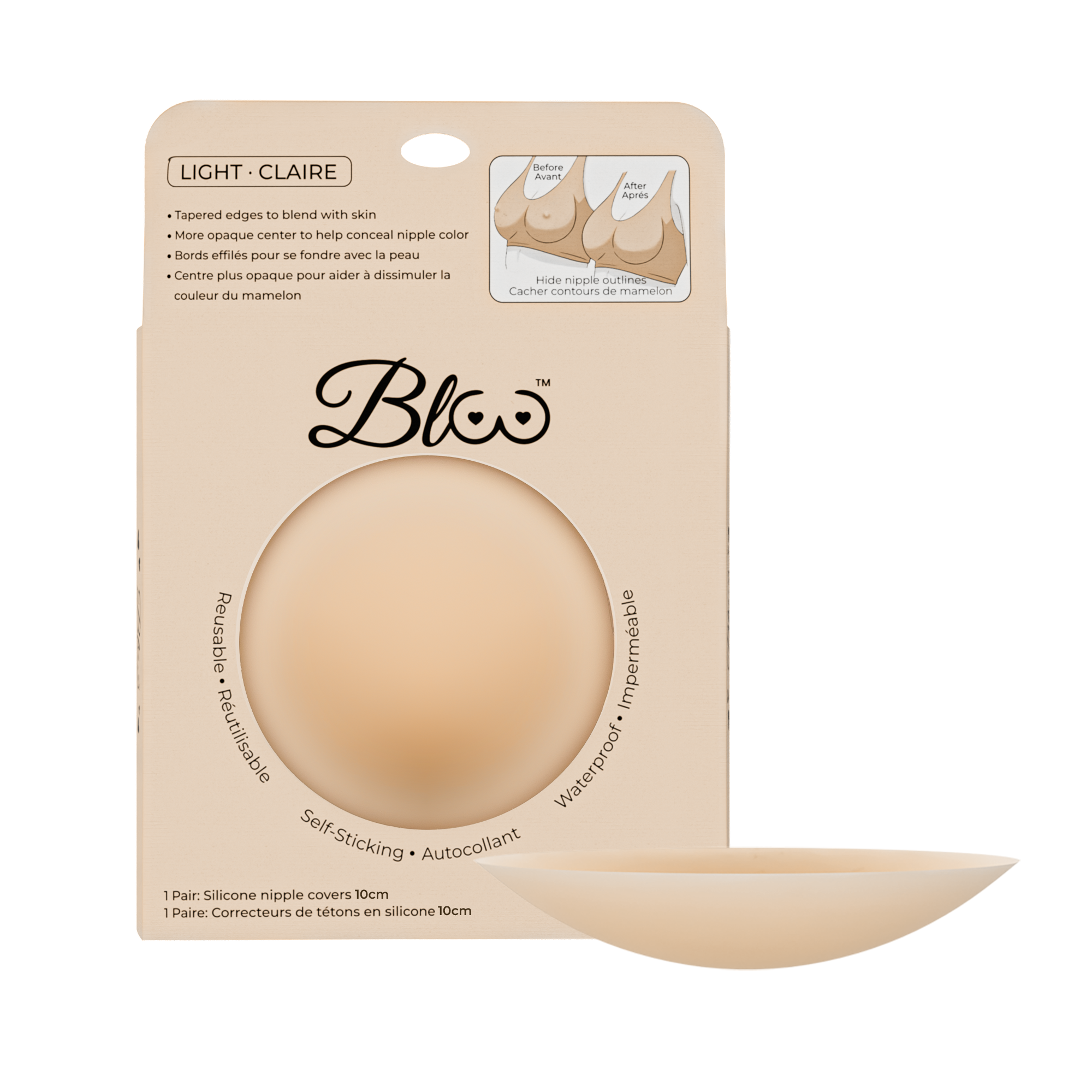 Silicone Nipple Covers | Premium Semi-transparent